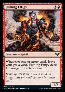 Fuming Effigy [Strixhaven: School of Mages] | Gear Gaming Fayetteville