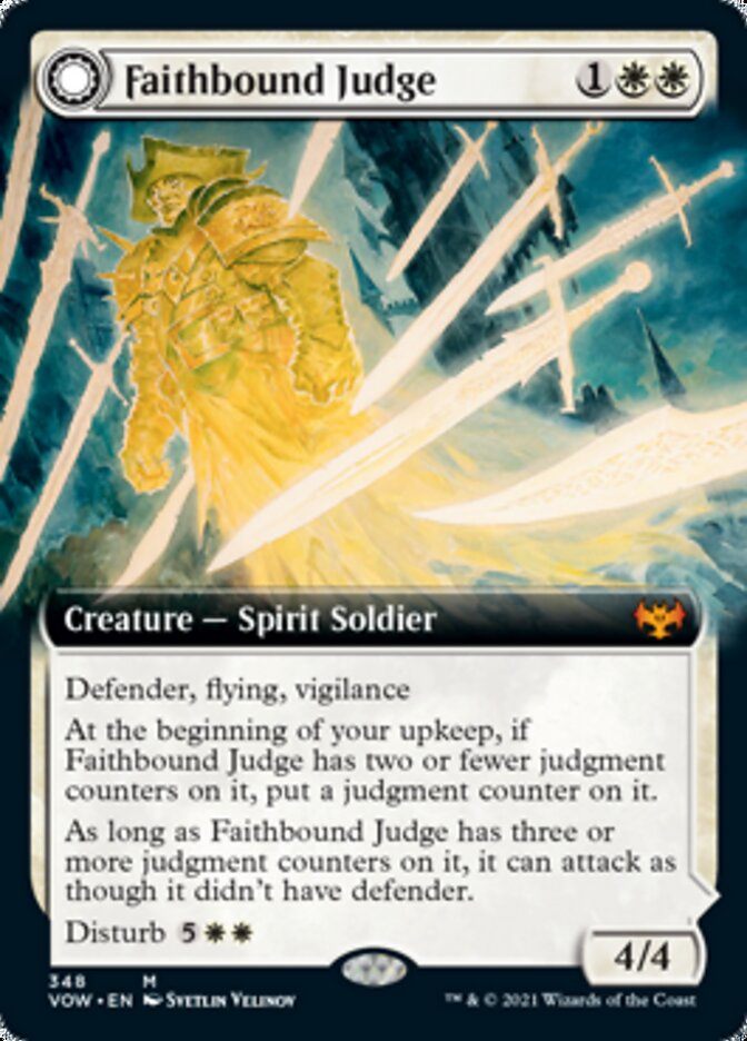 Faithbound Judge // Sinner's Judgment (Extended Art) [Innistrad: Crimson Vow] | Gear Gaming Fayetteville