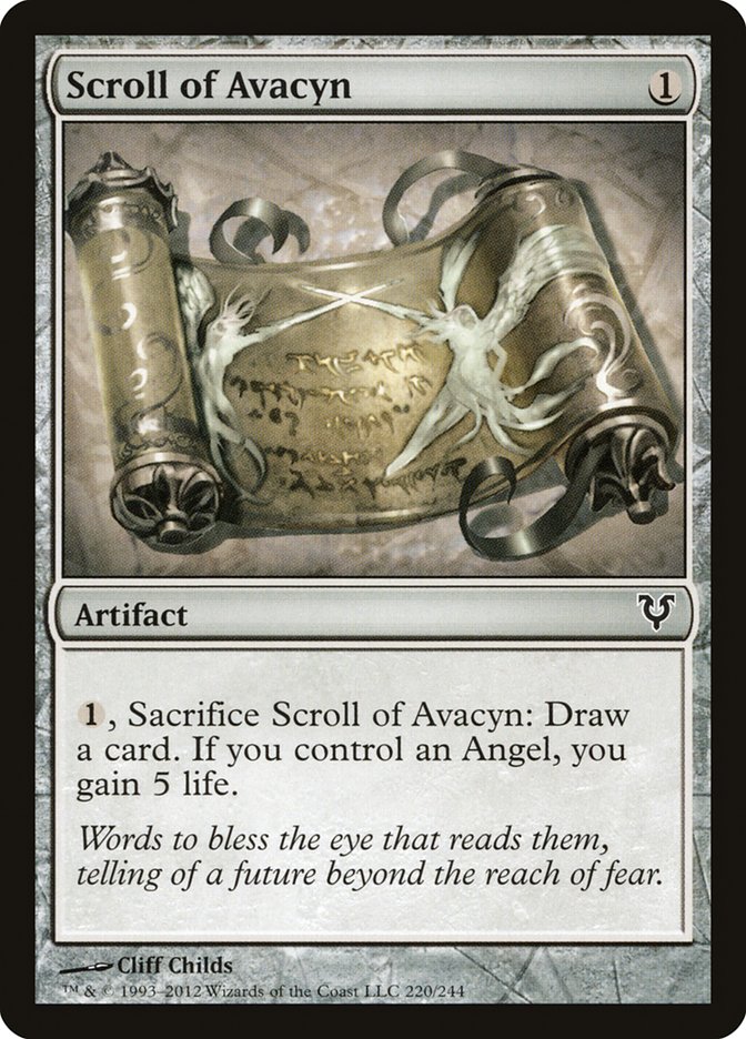 Scroll of Avacyn [Avacyn Restored] | Gear Gaming Fayetteville