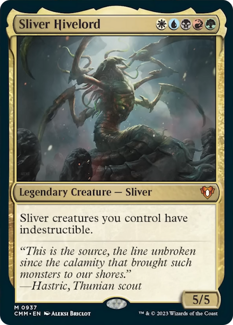 Sliver Hivelord [Commander Masters] | Gear Gaming Fayetteville