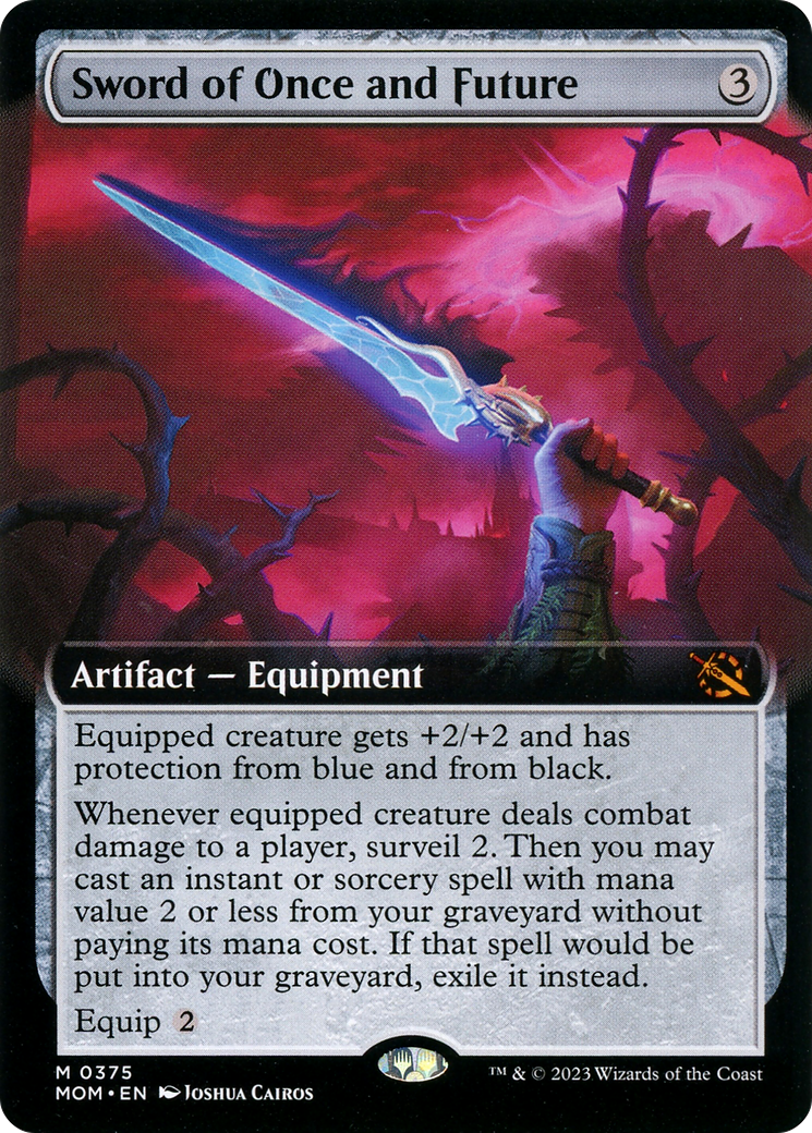 Sword of Once and Future (Extended Art) [March of the Machine] | Gear Gaming Fayetteville