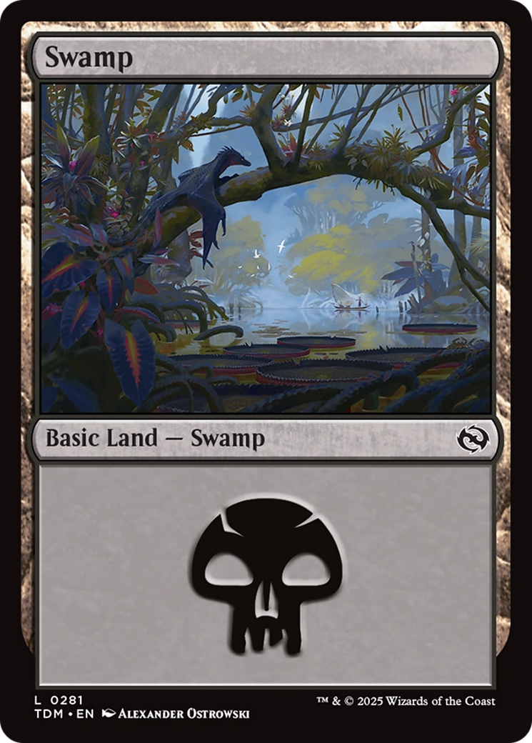 Swamp (0281) [Tarkir: Dragonstorm] | Gear Gaming Fayetteville