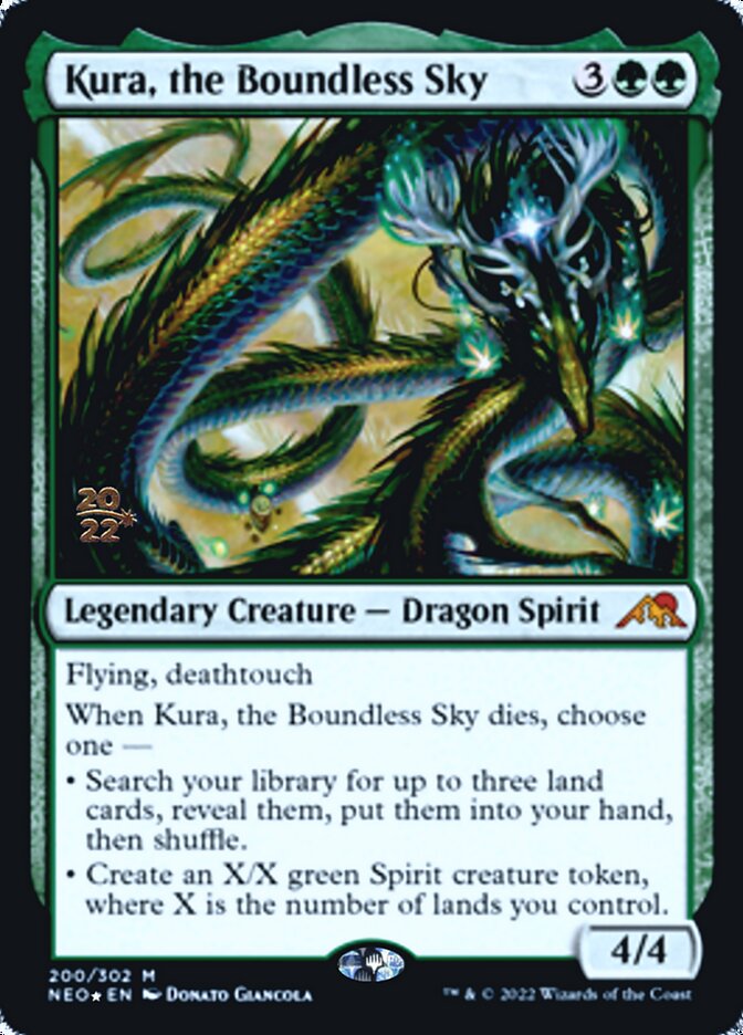 Kura, the Boundless Sky [Kamigawa: Neon Dynasty Prerelease Promos] | Gear Gaming Fayetteville