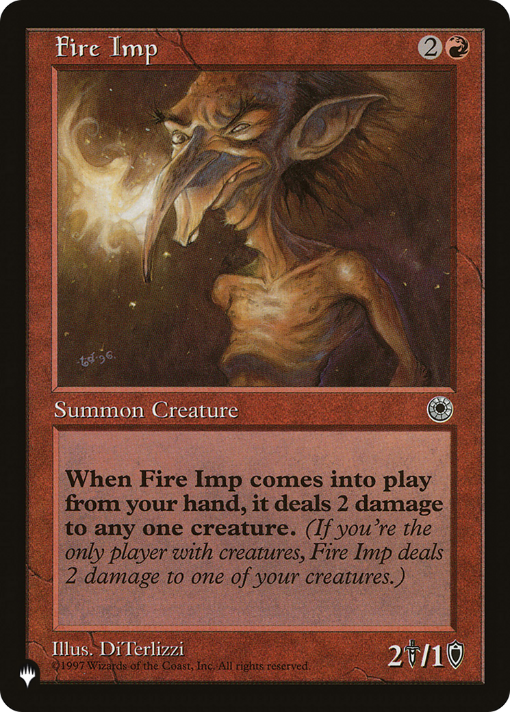 Fire Imp [The List Reprints] | Gear Gaming Fayetteville