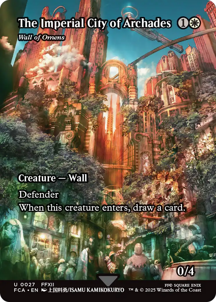 The Imperial City of Archades - Wall of Omens (Showcase) [FINAL FANTASY : Through the Ages] | Gear Gaming Fayetteville