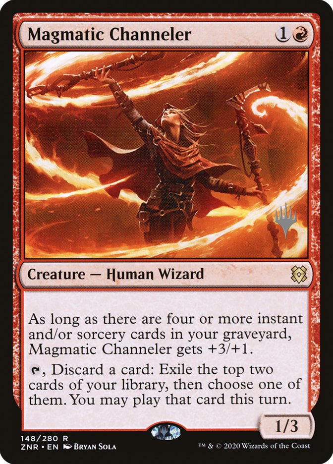 Magmatic Channeler (Promo Pack) [Zendikar Rising Promos] | Gear Gaming Fayetteville