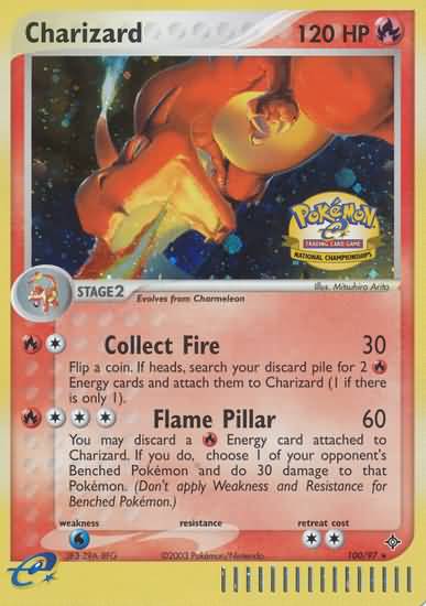 Charizard (100/97) (National Championship 2004) [League & Championship Cards] | Gear Gaming Fayetteville