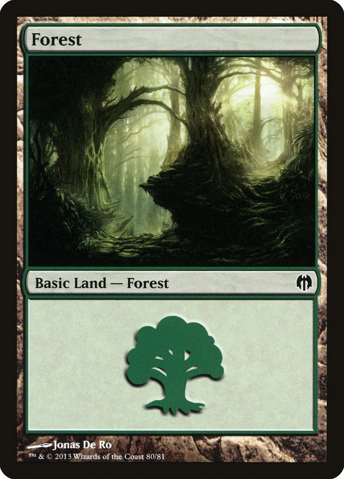 Forest (80) [Duel Decks: Heroes vs. Monsters] | Gear Gaming Fayetteville