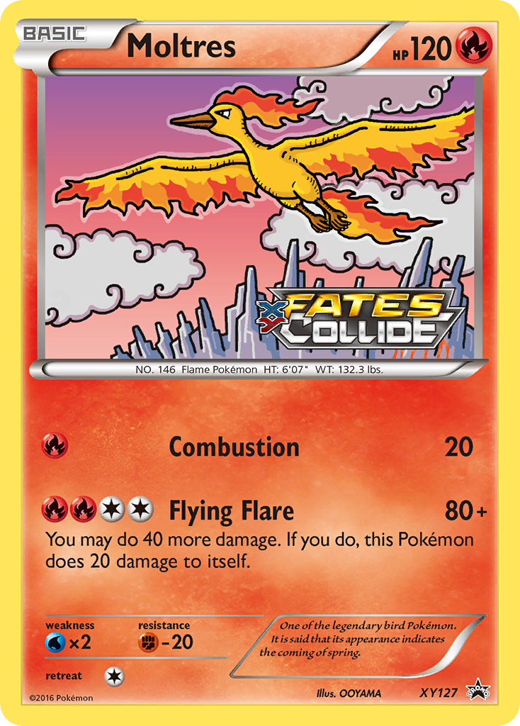 Moltres (XY127) [XY: Black Star Promos] | Gear Gaming Fayetteville