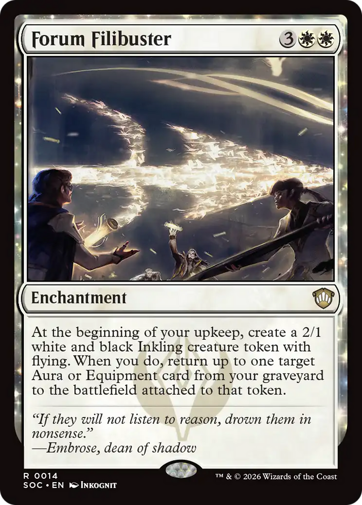 Forum Filibuster [Secrets of Strixhaven Commander] | Gear Gaming Fayetteville