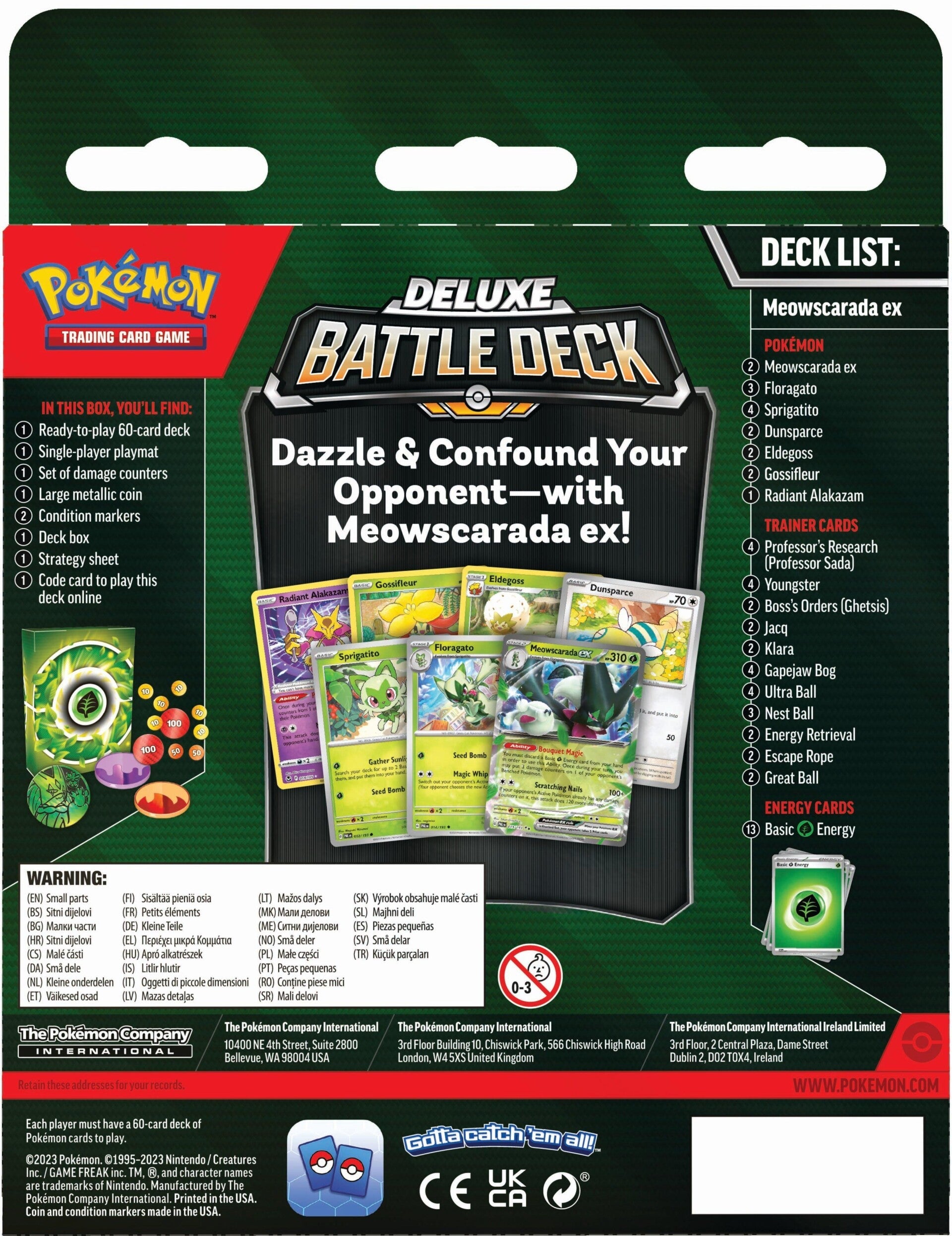 Deluxe Battle Deck (Meowscarada ex) | Gear Gaming Fayetteville