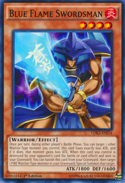 Blue Flame Swordsman [LDK2-ENJ14] Common | Gear Gaming Fayetteville