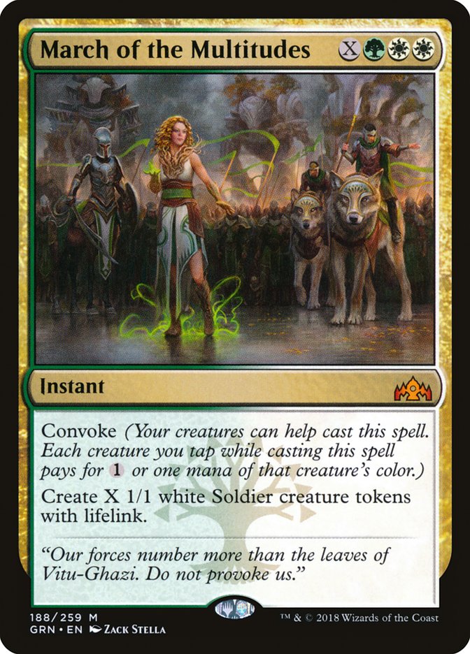 March of the Multitudes [Guilds of Ravnica] | Gear Gaming Fayetteville