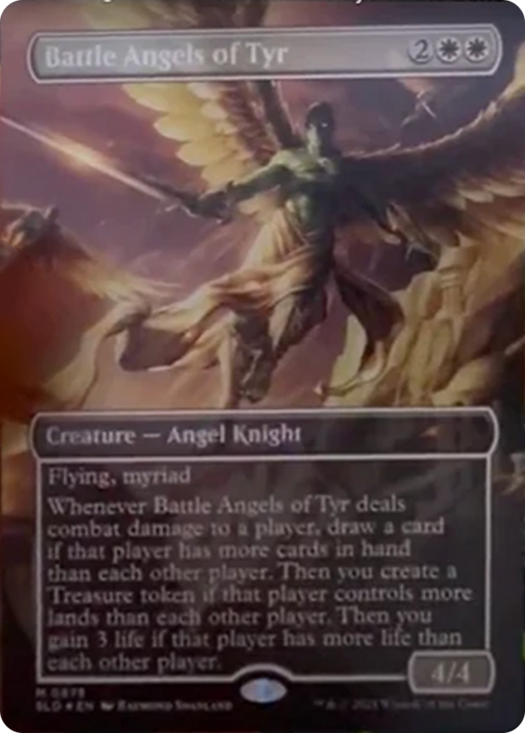 Battle Angels of Tyr (Rainbow Foil) [Secret Lair Drop Series] | Gear Gaming Fayetteville