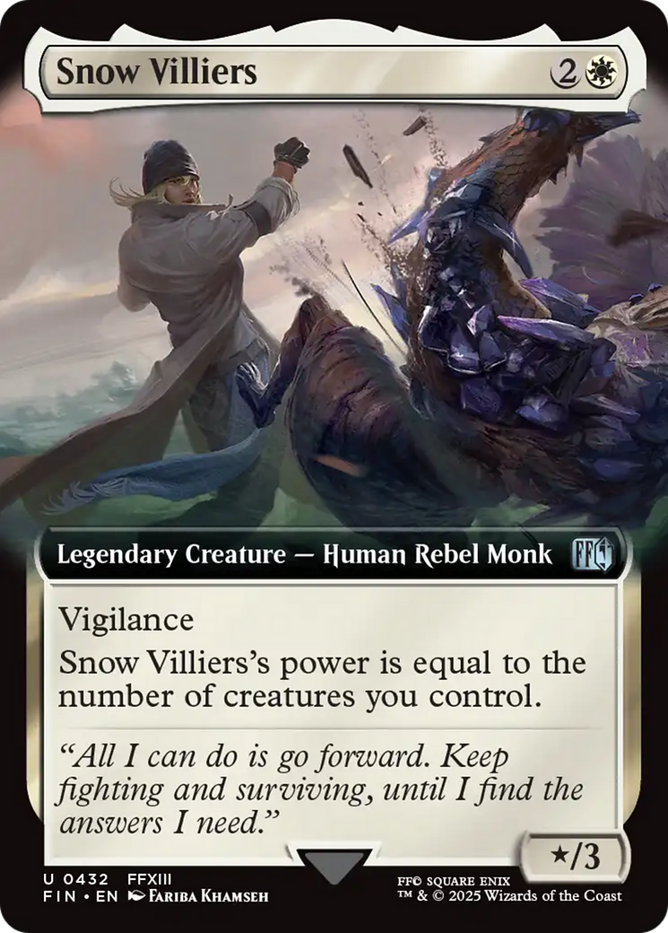 Snow Villiers (Extended Art) [FINAL FANTASY] | Gear Gaming Fayetteville