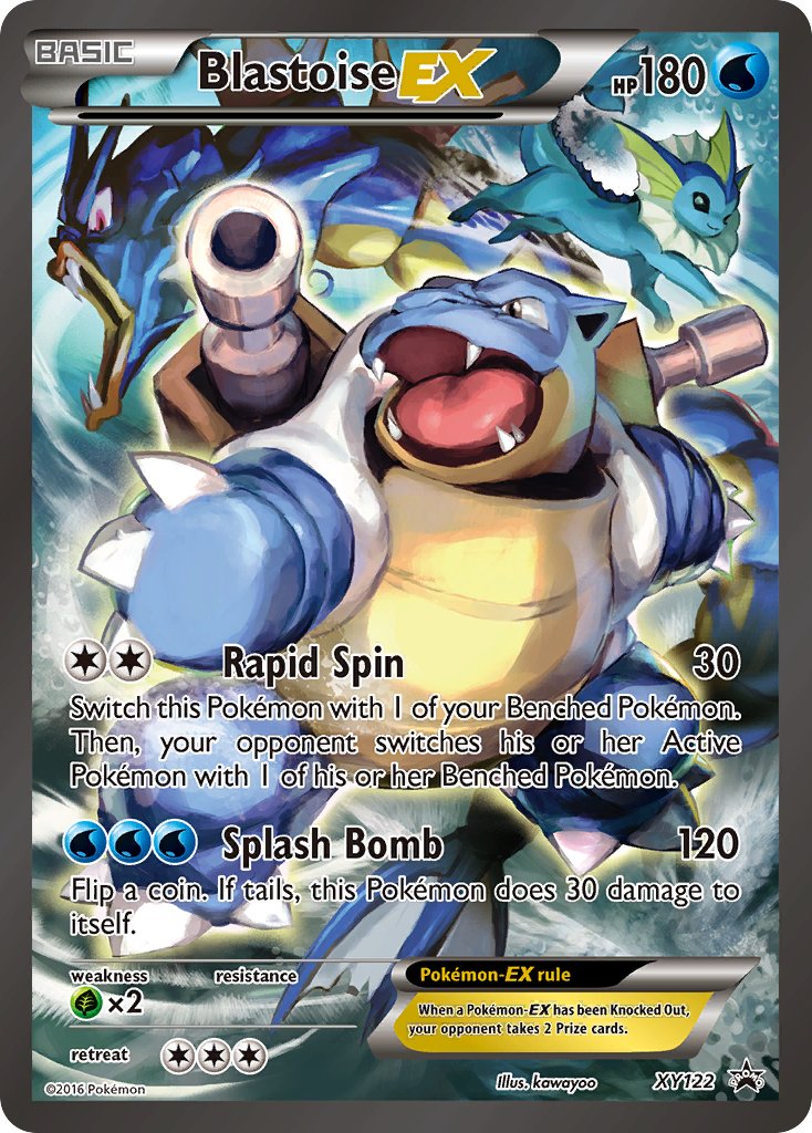 Blastoise EX (XY122) [XY: Black Star Promos] | Gear Gaming Fayetteville