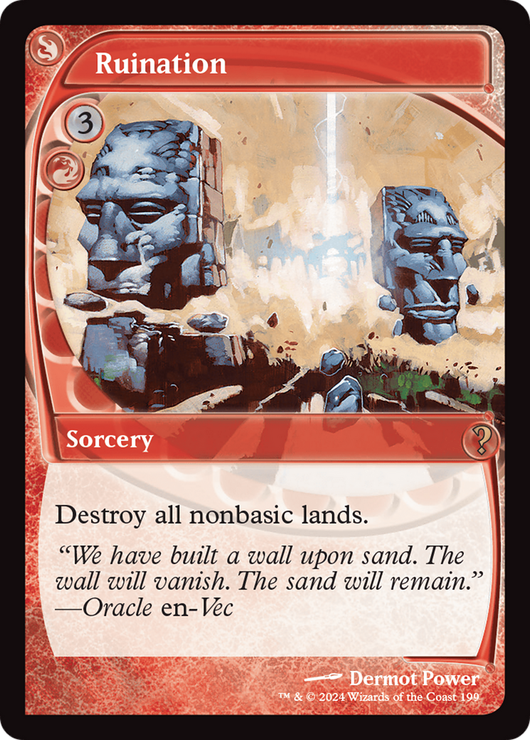 Ruination (Future Sight) [Mystery Booster 2] | Gear Gaming Fayetteville