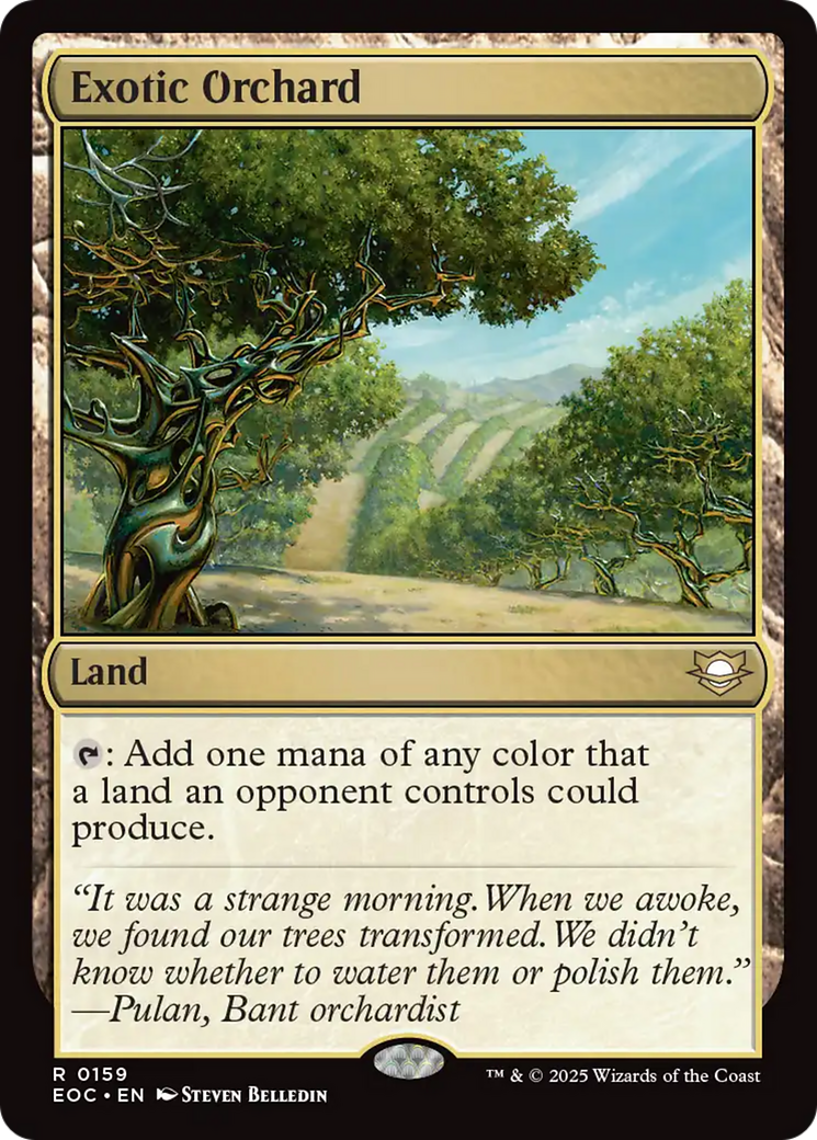 Exotic Orchard [Edge of Eternities Commander] | Gear Gaming Fayetteville