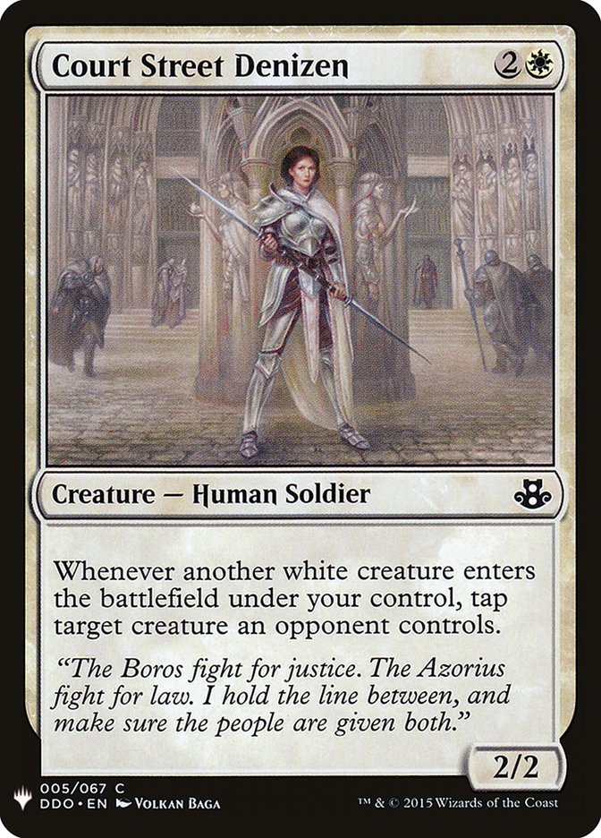 Court Street Denizen [Mystery Booster] | Gear Gaming Fayetteville