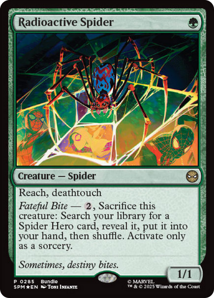 Radioactive Spider [Marvel's Spider-Man Promos] | Gear Gaming Fayetteville