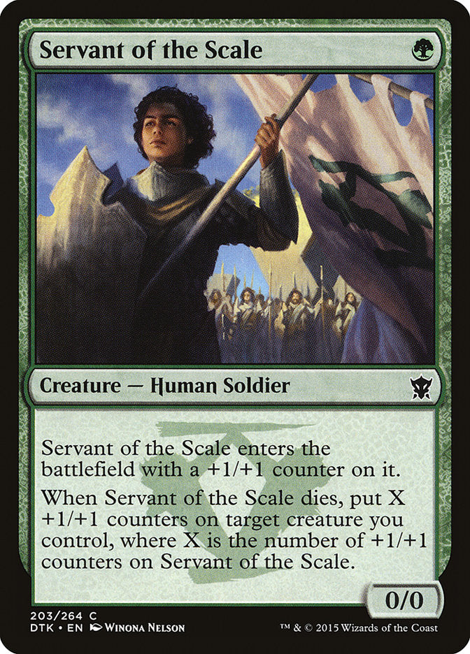 Servant of the Scale [Dragons of Tarkir] | Gear Gaming Fayetteville