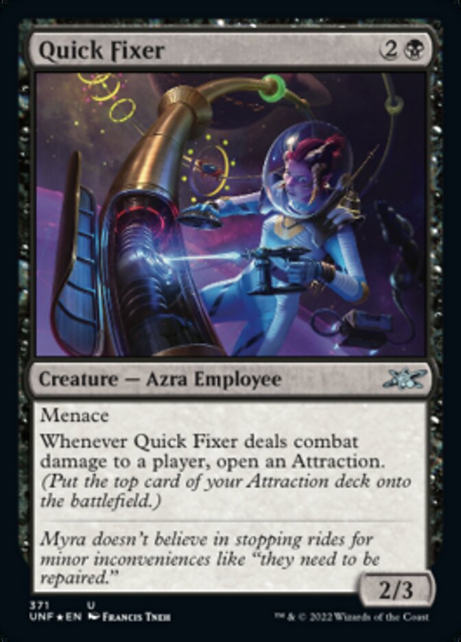 Quick Fixer (Galaxy Foil) [Unfinity] | Gear Gaming Fayetteville