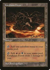 Karplusan Forest (Oversized) [Oversize Cards] | Gear Gaming Fayetteville