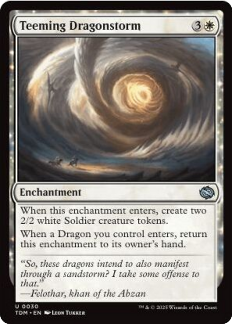 Teeming Dragonstorm [Tarkir: Dragonstorm] | Gear Gaming Fayetteville