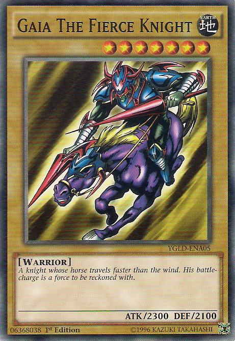 Gaia The Fierce Knight [YGLD-ENA05] Common | Gear Gaming Fayetteville