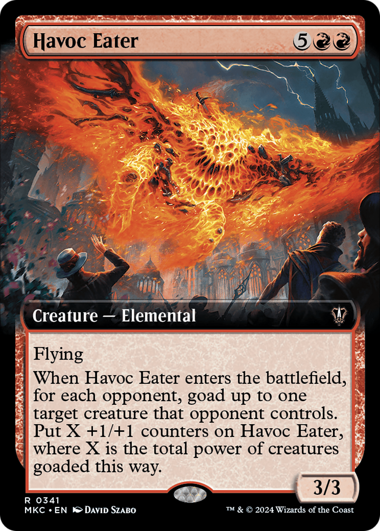 Havoc Eater (Extended Art) [Murders at Karlov Manor Commander] | Gear Gaming Fayetteville