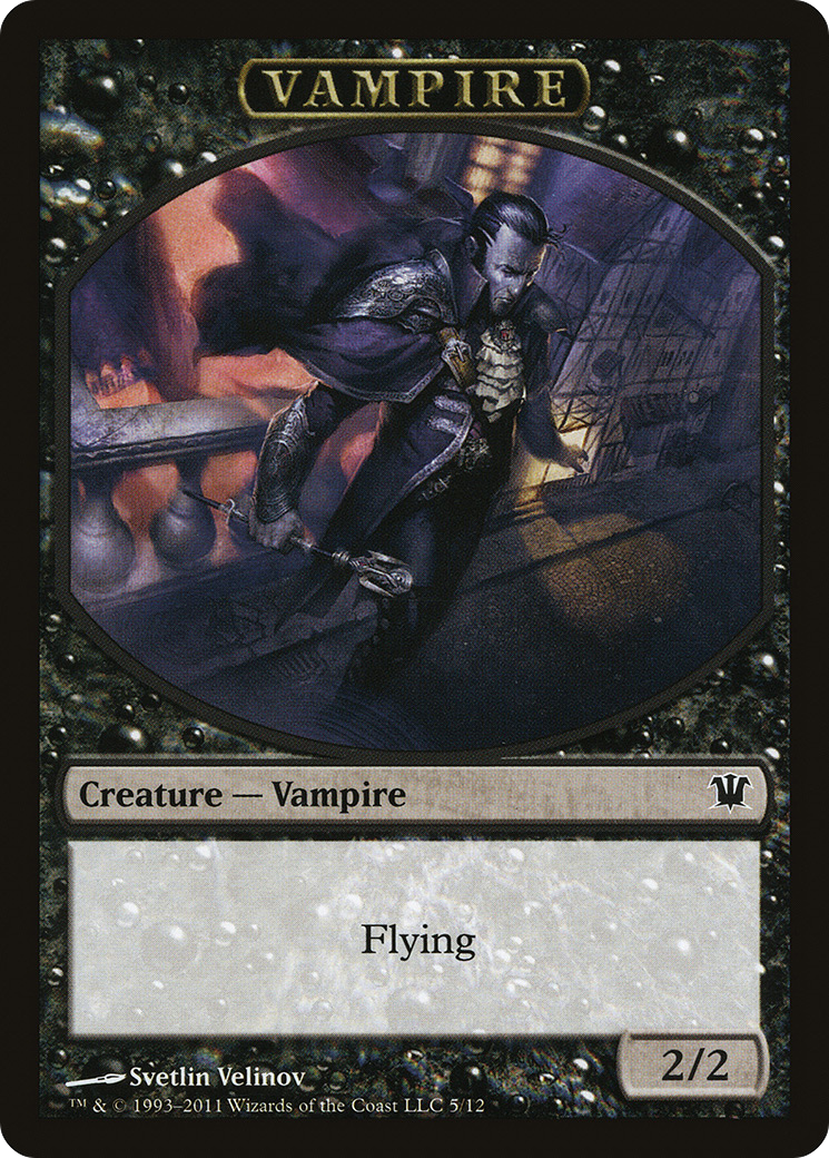Vampire (0007) // Vampire (0008) Double-Sided Token [Innistrad Remastered Tokens] | Gear Gaming Fayetteville