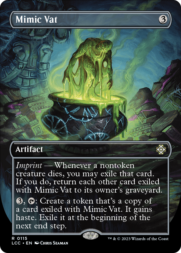 Mimic Vat (Borderless) [The Lost Caverns of Ixalan Commander] | Gear Gaming Fayetteville