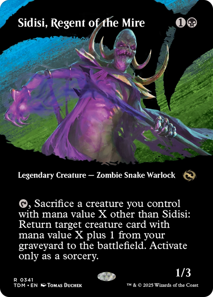 Sidisi, Regent of the Mire (Borderless) [Tarkir: Dragonstorm] | Gear Gaming Fayetteville
