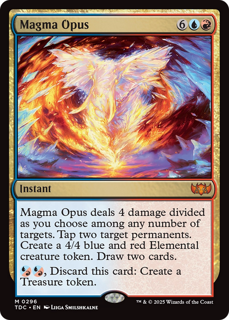 Magma Opus [Tarkir: Dragonstorm Commander] | Gear Gaming Fayetteville