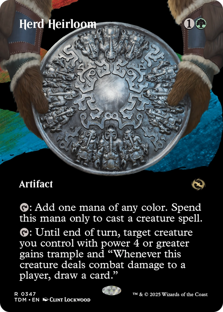 Herd Heirloom (Borderless) [Tarkir: Dragonstorm] | Gear Gaming Fayetteville