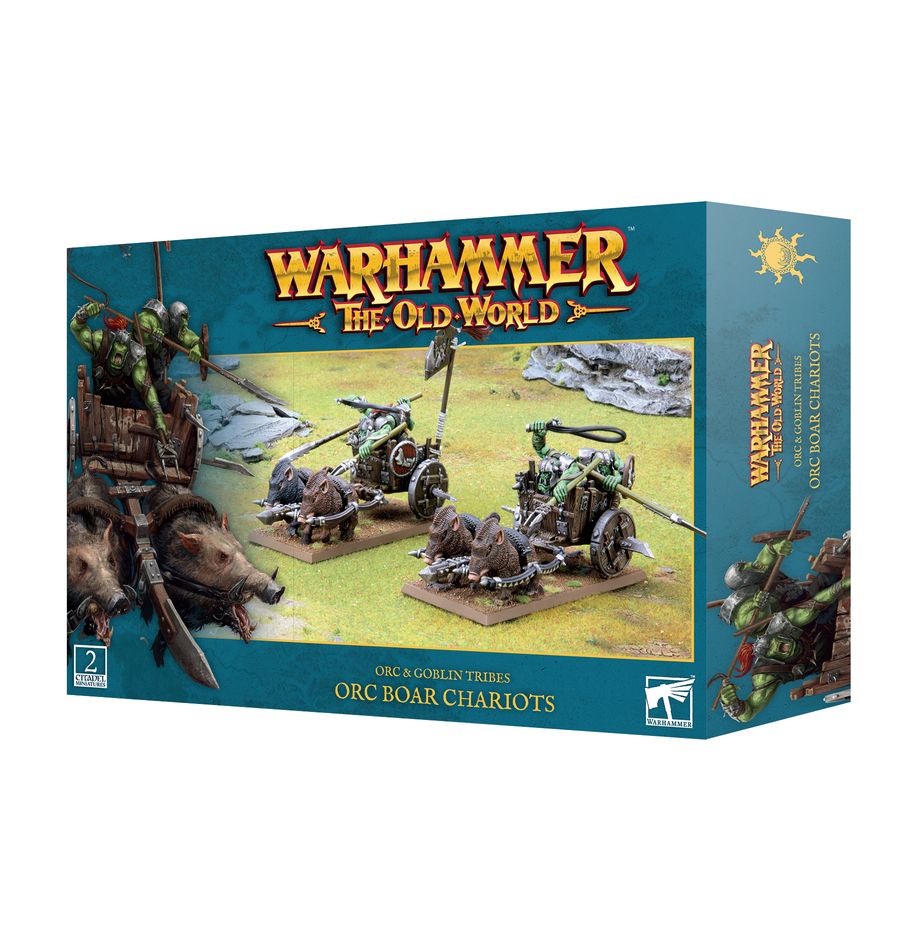 The Old World: Orc Boar Chariots | Gear Gaming Fayetteville