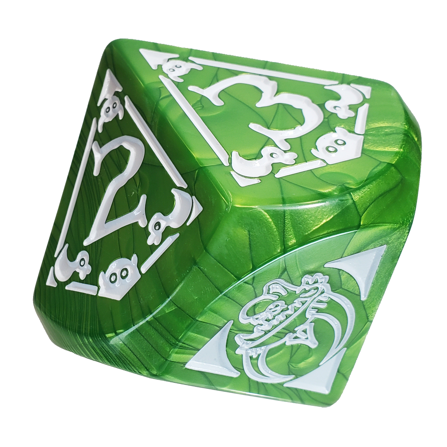 Colossal Munchkin Level Die - Green | Gear Gaming Fayetteville