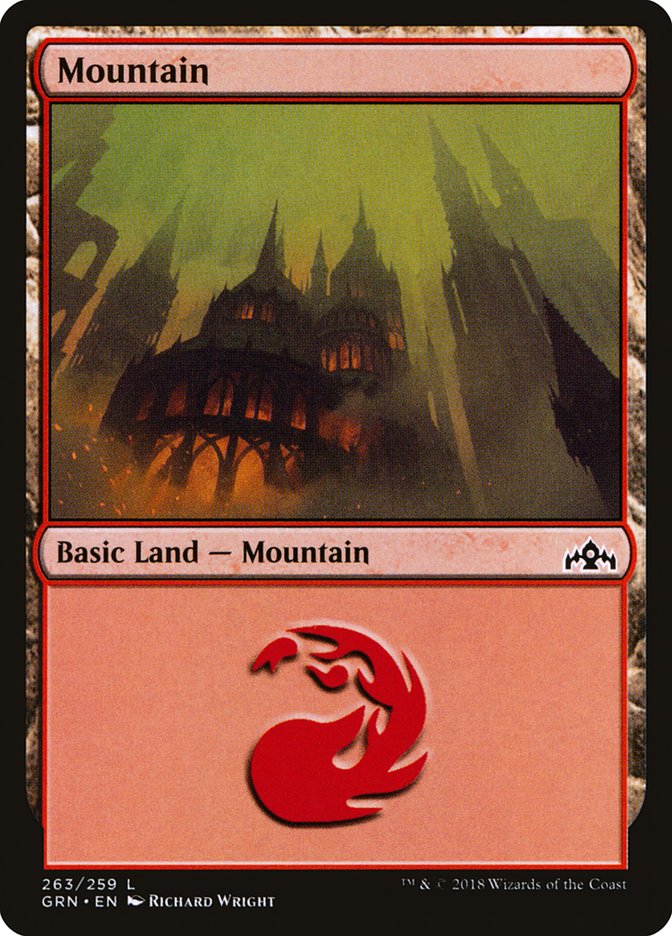Mountain (263) [Guilds of Ravnica] | Gear Gaming Fayetteville