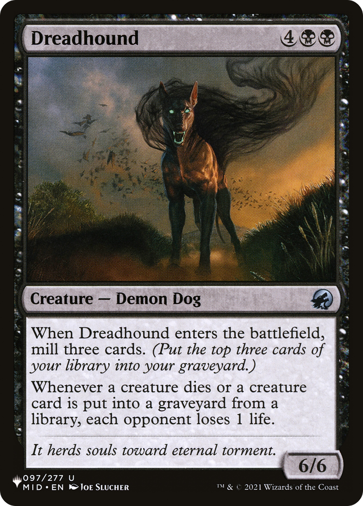 Dreadhound [The List Reprints] | Gear Gaming Fayetteville