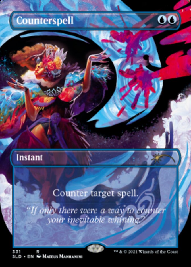 Counterspell (Borderless) [Secret Lair Drop Series] | Gear Gaming Fayetteville