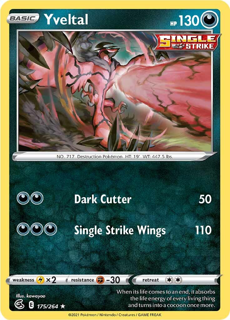 Yveltal (175/264) [Sword & Shield: Fusion Strike] | Gear Gaming Fayetteville