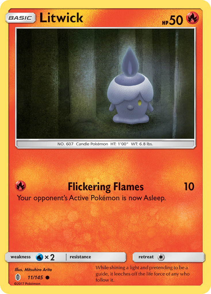 Litwick (11/145) [Sun & Moon: Guardians Rising] | Gear Gaming Fayetteville