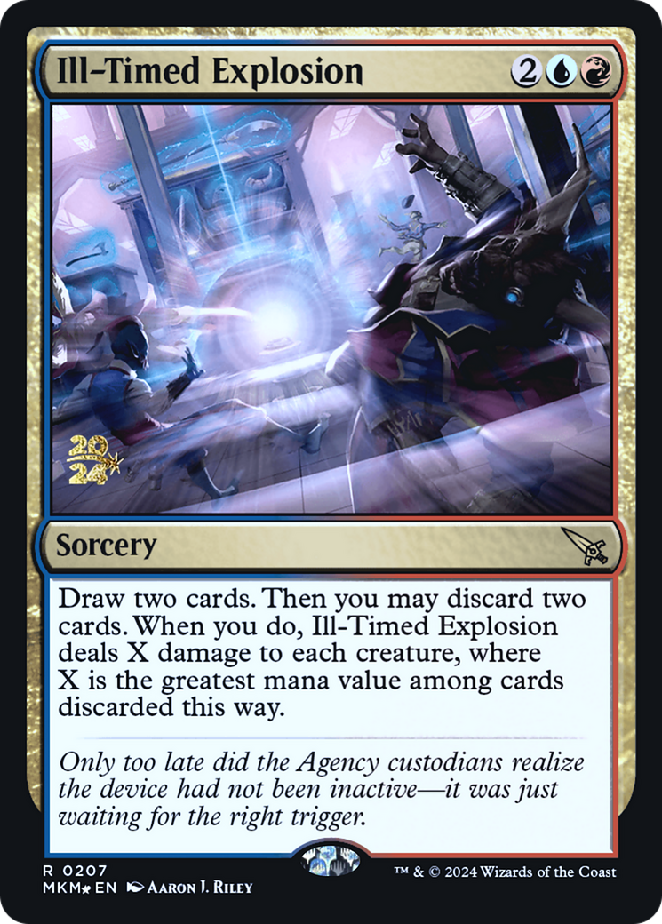 Ill-Timed Explosion [Murders at Karlov Manor Prerelease Promos] | Gear Gaming Fayetteville