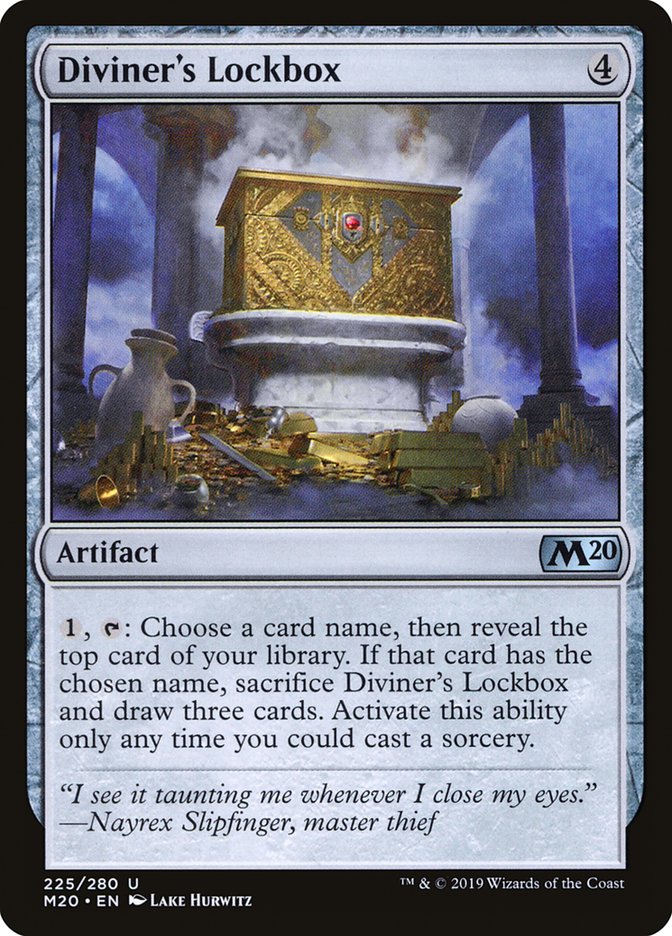 Diviner's Lockbox [Core Set 2020] | Gear Gaming Fayetteville