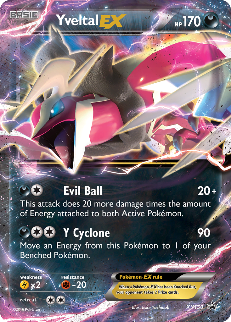 Yveltal EX (XY150) [XY: Black Star Promos] | Gear Gaming Fayetteville