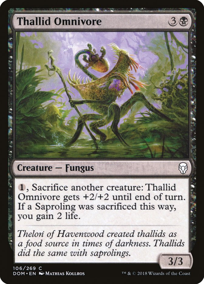 Thallid Omnivore [Dominaria] | Gear Gaming Fayetteville