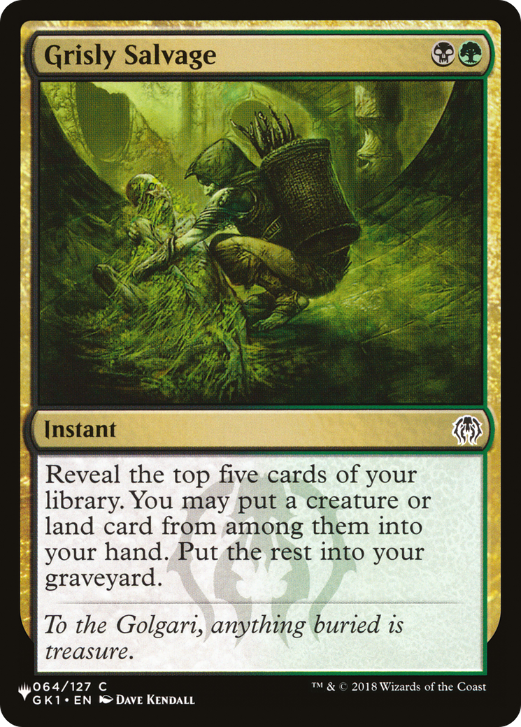 Grisly Salvage [The List] | Gear Gaming Fayetteville