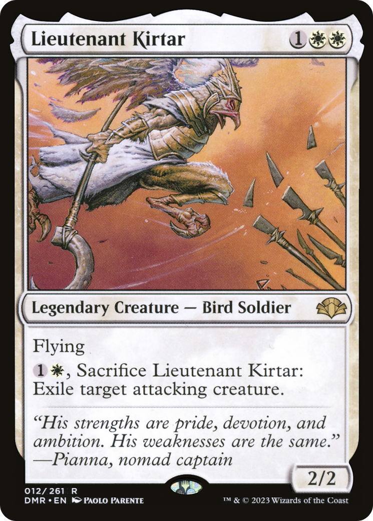 Lieutenant Kirtar [Dominaria Remastered] | Gear Gaming Fayetteville