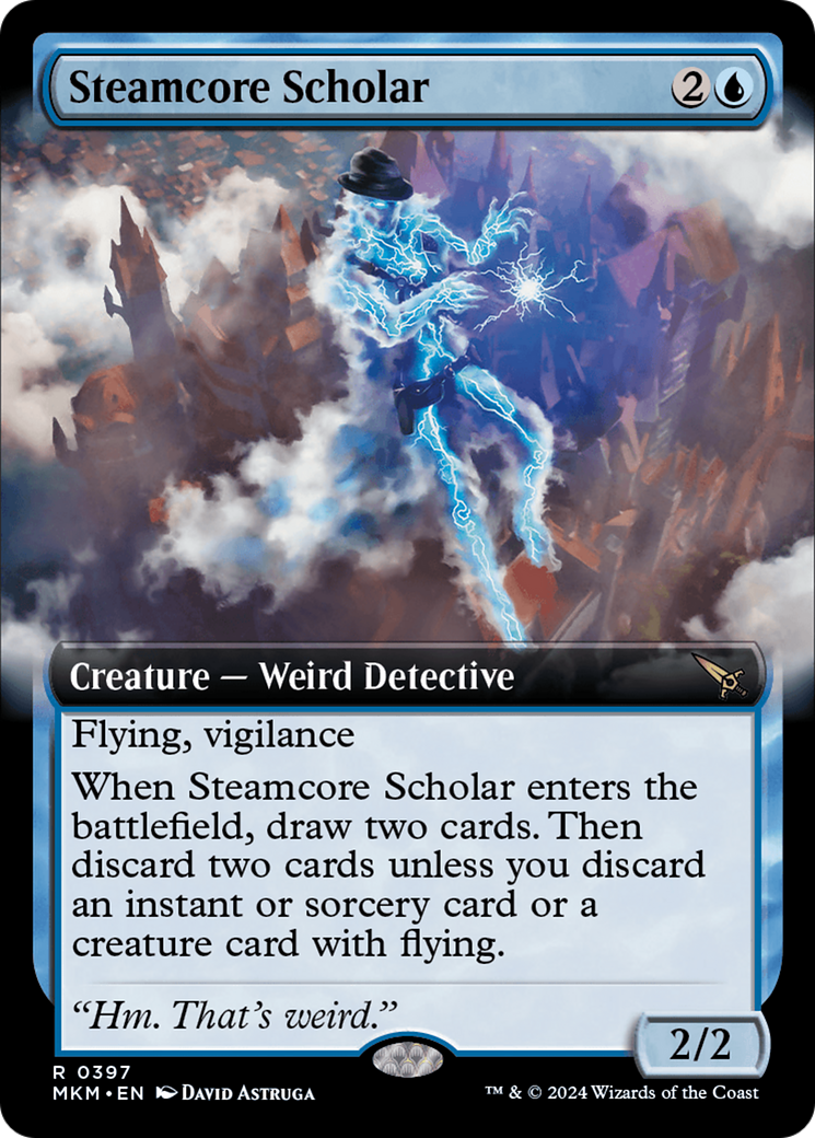 Steamcore Scholar (Extended Art) [Murders at Karlov Manor] | Gear Gaming Fayetteville