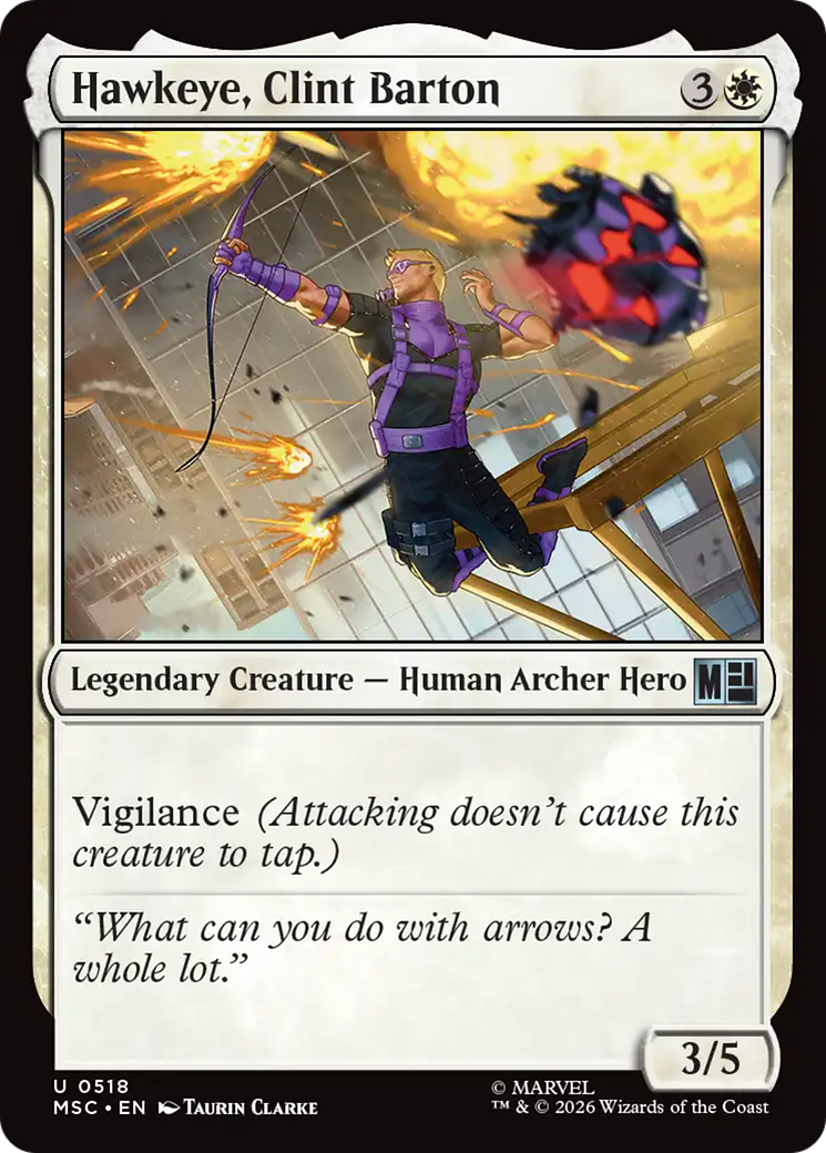 Hawkeye, Clint Barton (0518) [Marvel Super Heroes Commander] | Gear Gaming Fayetteville
